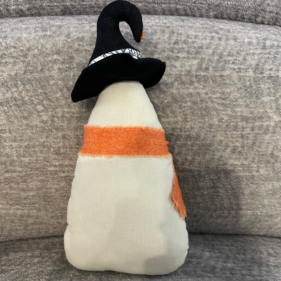 Trio of Handmade Halloween Candy Decorative Ghost, Candy Corn,  Patchwork Candy - Picture 3 of 11